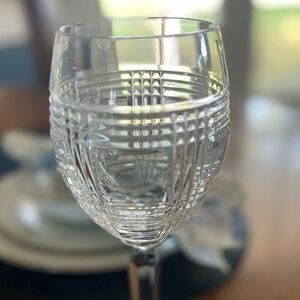 Ralph Lauren Glen Plaid Water Goblet